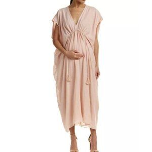 Hatch Women's Neema Kaftan Summer Sienna Maternity Maxi Dress One Size